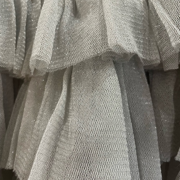 Gymboree Skirt, Silver, Size 18-24 months, Used - Picture 2 of 3